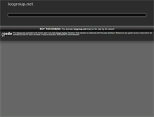 Tablet Screenshot of iccgroup.net